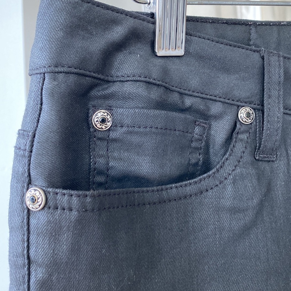 Womens Guess Premium stretch black pants - Picture 3 of 9